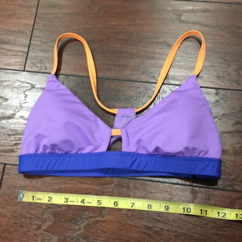 SOLD Solids Cutout Racerback Bikini swim - Picture 4 of 7